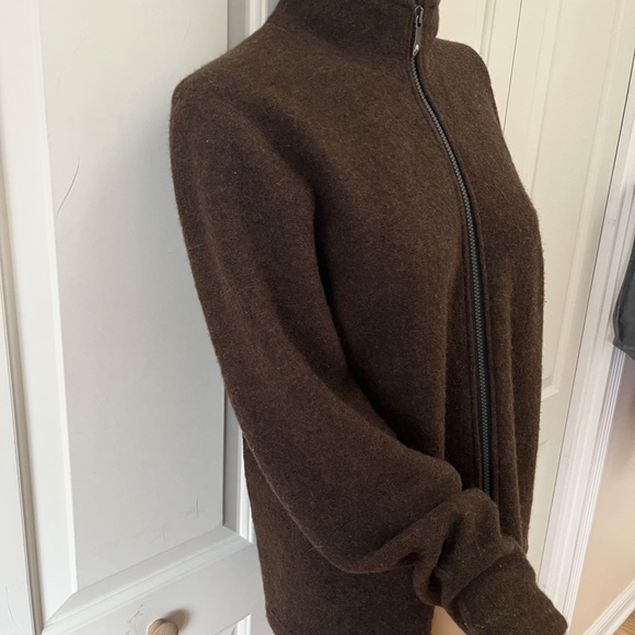 Ivanhoe of Sweden Wool Zip Up Jacket 42 - Picture 3 of 5